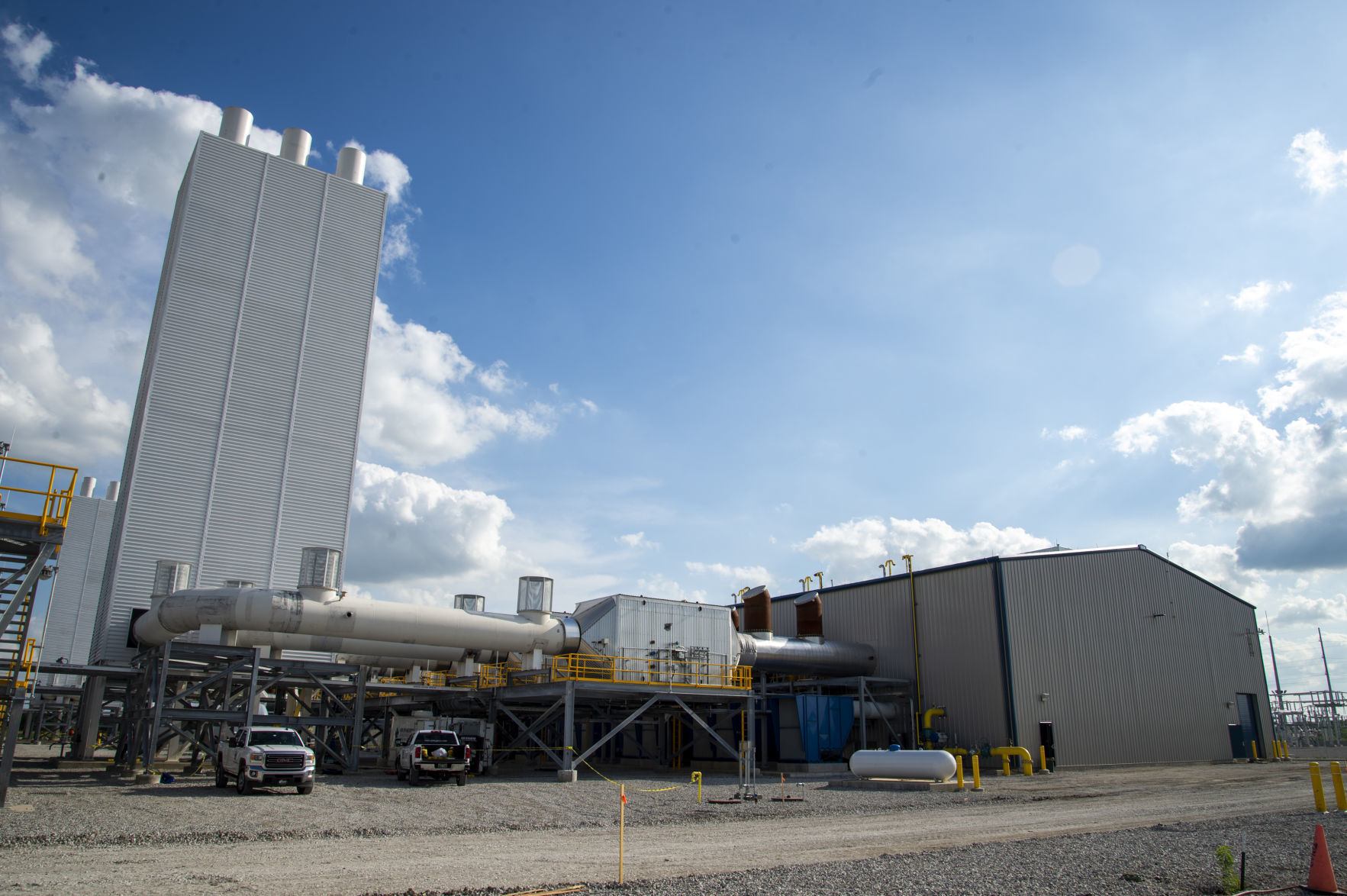The Denton Energy Center is nearly complete and will begin emissions testing soon. The plant is expected to be running and selling energy this coming summer, and financial projets expect the plant to provide enough energy to at least break even, potentially making a profit.